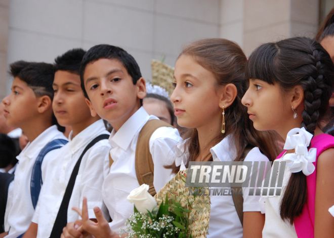 Azerbaijan marks Knowledge Day. Baku, Azerbaijan, Sep.15, 2015